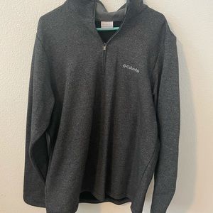 Grey Columbia Half Zip
